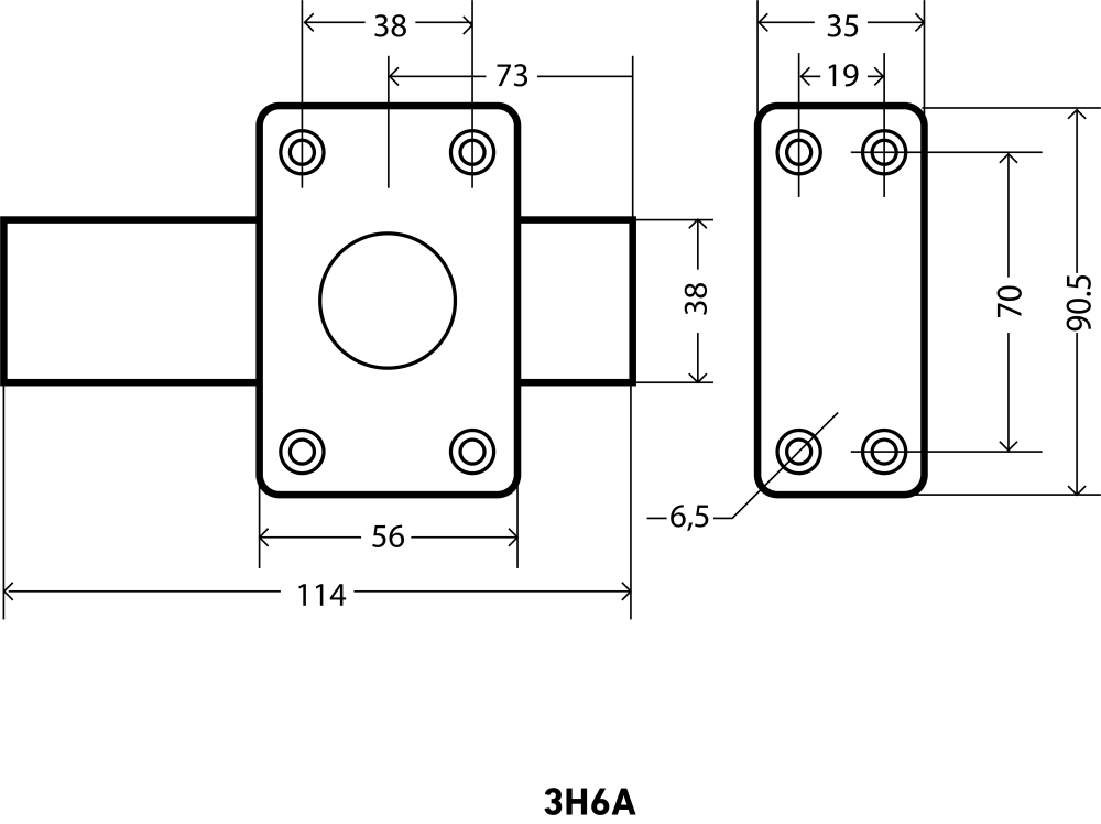 Картинка Замок накладной АЛЛЮР ЗН6А в Нальчике Замок накладной АЛЛЮР ЗН6А в Нальчике
